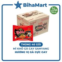 [THÙNG40GÓI]- SAMYANG - Mì khô gà cay Samyang hương vị Gà cực cay, Mì Samyang Hàn Quốc, Mì gà cực cay Samyang (140g/gói)