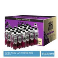 Thùnh 24 Chai Nước Tăng Lực Warrior Vị Nho 330ml Của Thái Lan