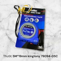 Thước 5M*19mm Kingtony 79094-05C Phụ tùng máy cày,máy nổ,máy sát gạo,ô tô,thóc,nông lâm ngư nghiệp