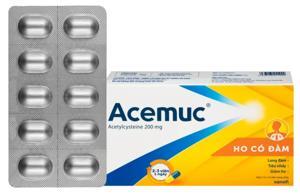 Thuốc Acemuc 200 dạng viên