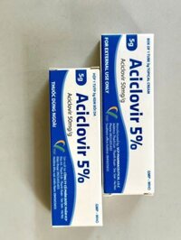 Thuốc Aciclovir 5% VCP tuýp 5g (Acyclovir 5 VCP)