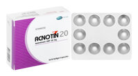 Thuốc Acnotin 20 (Isotretinoin USP 20 mg) điều trị mụn trứng cá