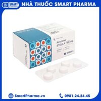 Thuốc Acyclovir Stella 400mg điều trị nhiễm Herpes simplex, Herpes zoster, thủy đậu (7 vỉ x 5 viên)
