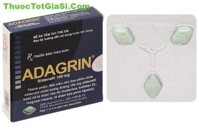 Thuốc Adagrin 100mg (Sildenafil 100mg) điều trị rối loạn cương dương nam giới