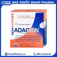 Thuốc Adagrin 50mg điều trị rối loạn cương dương (1 vỉ x 3 viên)