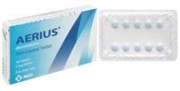 Thuốc Aerius 5mg (Desloratadine) điều trị viêm mũi dị ứng, mày đay (1 vỉ x 10 viên)