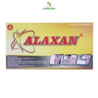 Thuốc Alaxan United giảm các cơn đau cơ xương, nhức đầu, đau bụng kinh, nhức răng (25 vỉ x 4 viên)