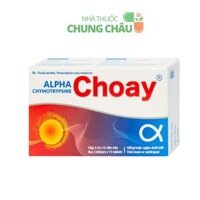 Thuốc Alpha Chymotrypsine Choay: Điều trị phù nề sau chấn thương, phẫu thuật