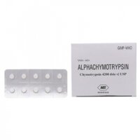 Thuốc Alphachymotrypsin Mebiphar, Hộp 200 viên