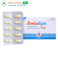 Thuốc Amlodipin 5mg – Hôp 30 viên – Thuốc điều trị bệnh tim mạch