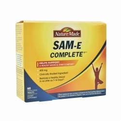 Thuốc an thần an toàn Nature Made SAM-e Complete 400mg 60 viên