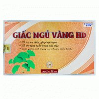 Thuốc an thần Giấc ngủ vàng HD Hộp 3 vỉ x 10 viên