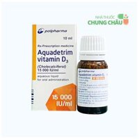 Thuốc Aquadetrim D3: Điều trị và dự phòng thiếu hụt Vitamin D