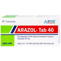 Thuốc Arazol-Tab 40 Apimed hộp 30 viên-  điều trị bệnh trào ngược dạ dày – thực quản