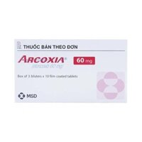 Thuốc Arcoxia 60mg MSD điều trị viêm khớp dạng thấp