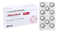 Thuốc Arcoxia 60mg MSD điều trị thoái hoá khớp, viêm khớp dạng thấp (3 vỉ x 10 viên)