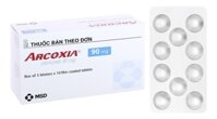 Thuốc Arcoxia 90mg MSD điều trị thoái hoá khớp, viêm khớp dạng thấp (3 vỉ x 10 viên)