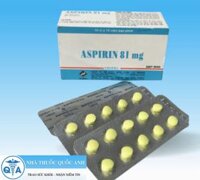 Thuốc  Aspirin 81 (hộp 50 vỉ x 10 viên)