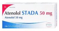 Thuốc Atenolol Stada 50mg điều trị tăng huyết áp, đau thắt ngực