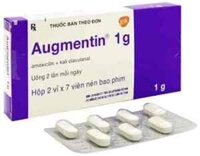 Thuốc Augmentin 1g GSK điều trị nhiễm khuẩn (2 vỉ x 7 viên)