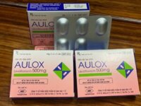 Thuốc Aulox Levofloxacin 500mg Mebiphar – Điều trị nhiễm khuẩn (Hộp 2 vỉ x 5 viên)