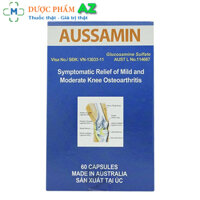 Thuốc Aussamin 500mg – Thuốc điều trị thoái hóa khớp,tái tạo sụn khớp hiệu quả
