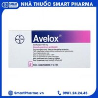Thuốc Avelox 400mg Bayer điều trị nhiễm khuẩn (1 vỉ x 5 viên)