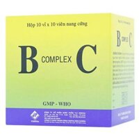 Thuốc B Complex C Vidipha bổ sung các vitamin nhóm B, C (10 vỉ x 10 viên)