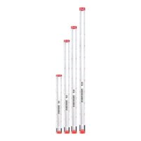 Thước Bảo Vệ Quảng Cáo Nghệ Thuật Chống Trượt Chống Cắt Tay Xịt Tranh Thước Cắt Ảnh Hợp Kim Nhôm Hình Chữ T Thước Công