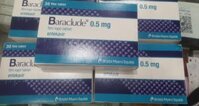 Thuốc Baraclude 0.5mg (Entecavir 0.5 mg) Bristol điều trị viêm gan B mạn tính, xơ gan (3 vỉ x 10 viên)