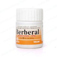 Thuốc Berberal Nadyphar, Beberin 10mg, Chai 120 viên