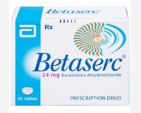 Thuốc Betaserc 24mg Abbott (Betahistine) – Hỗ trợ điều trị hội chứng chóng mặt (50 viên)