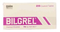 Thuốc Bilgrel 75mg (Clopidogrel Bisulphate) – Thuốc điều trị bệnh lý tim mạch (hộp 2 vỉ x 14 viên)
