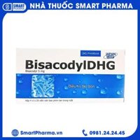 Thuốc Bisacodyl điều trị táo bón, thải sạch ruột (4 vỉ x 25 viên)