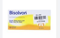 Thuốc Bisolvon 8mg (Bromhexine) làm loãng đờm, tiêu chất nhầy (Hộp 3 vỉ x 10 viên)