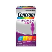 Thuốc bổ Centrum Advance For Women 50+, Hộp 60 viên