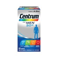 Thuốc bổ Centrum Advance For Men 50+, Hộp 60 viên