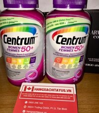 Thuốc bổ Centrum Women-femmes – Viên uống đa sinh tốt dành cho nữ giới 50+ 250 viên sx canada