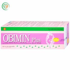 Thuốc bổ cho bà bầu Obimin plus