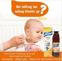 Thuốc bổ cho trẻ biếng ăn SCOTT’S Thái Lan
