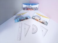 Thước Bộ Eke  Eras - E901 (Mẫu Bao Bì Giao Ngẫu Nhiên)