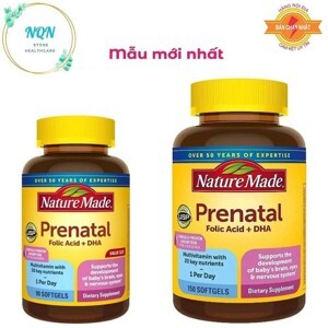 Thuốc bổ Folic Acid Nature Made - 400mcg, 250 viên