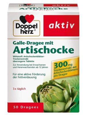 Thuốc bổ gan Doppelherz Aktiv Artischocke 50 Viên