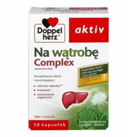 thuốc bổ gan Doppelherz aktiv For the liver Complex 30 viên của đức