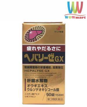 Thuốc bổ gan, giải độc gan Hepalyse GX Nhật Bản - 90 viên