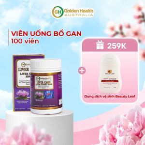 Thuốc bổ gan Liver Care Liver Tonic Golden Health 35000mg 100 viên