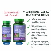 Thuốc bổ gan Milk Thistle Extract Puritan’s Pride 1000 mg 180 viên- Mỹ