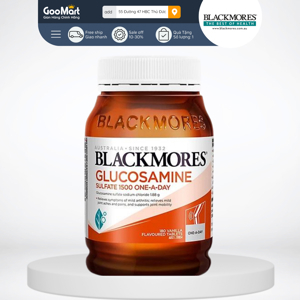 Thuốc bổ khớp Blackmores Glucosamine Sulfate 1500mg - 180 viên