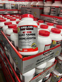 Thuốc bổ khớp Glucosamine 1500mg Chondroitin 1200mg Kirkland 220 Viên