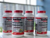 Thuốc bổ khớp glucosamine 1500mg & chondroitin 1200mg kirkland signature 220 viên